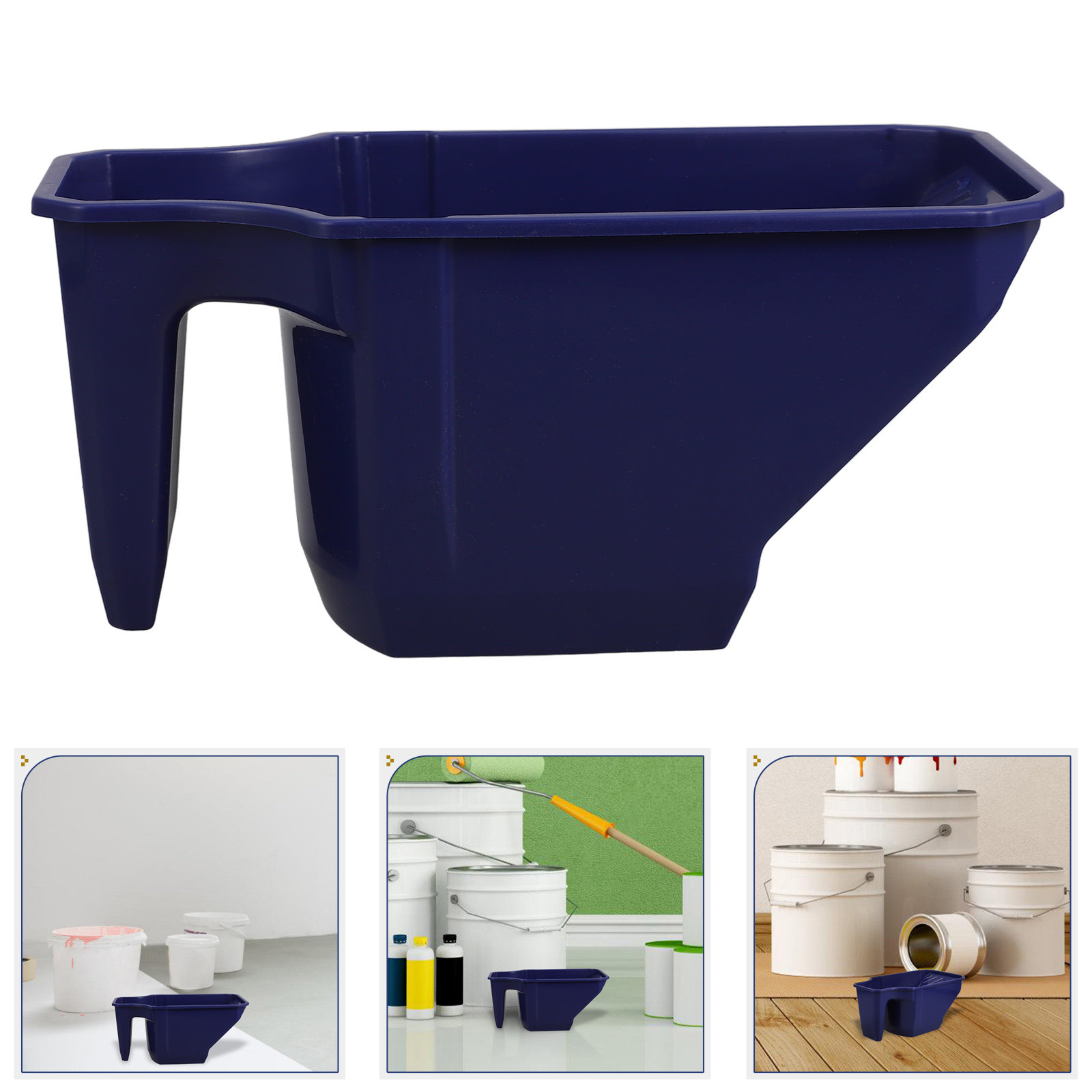 Home Improvement Diy - Heavy-Duty Plastic Paint Roller Tray with