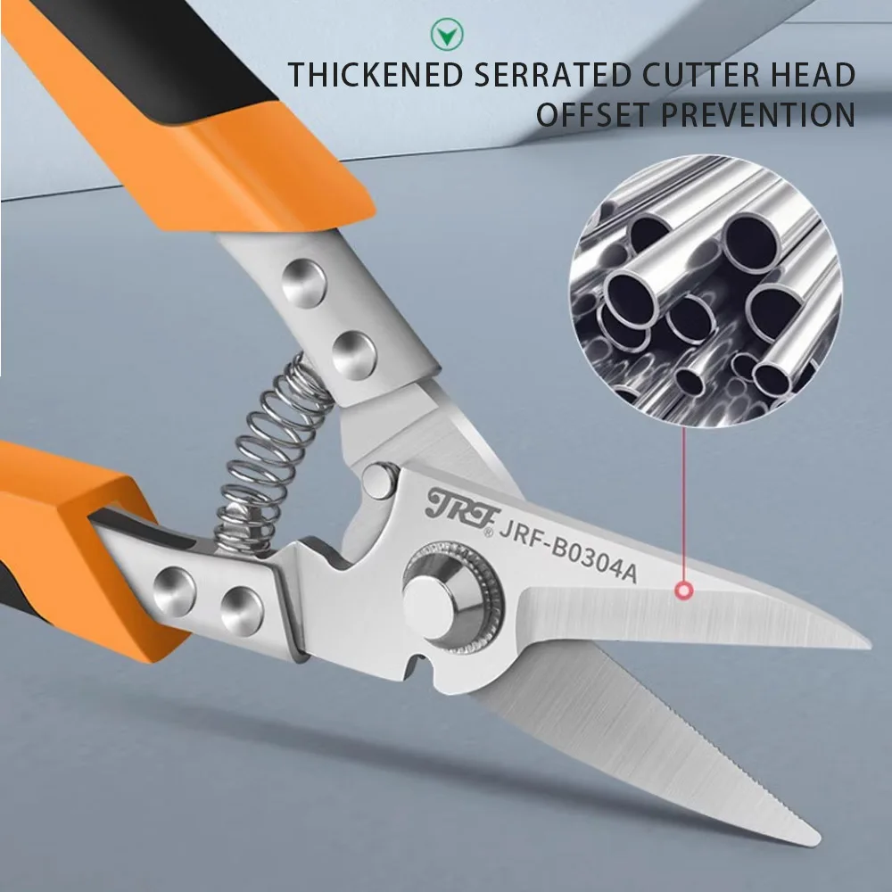 Home Improvement Diy - Stainless Steel Scissors Professional Tin Snips