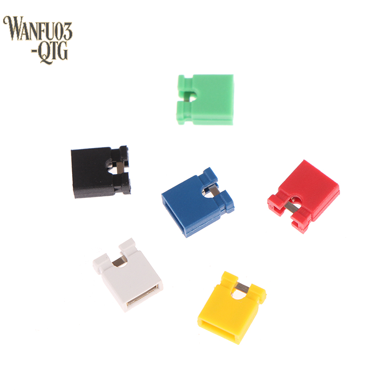Wire Connector Cap - New 100PCS Pitch Jumper Shorted Cap