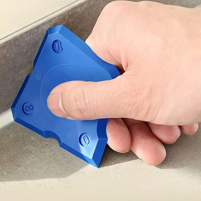 4-Piece Silicone Caulking Tool - Bathroom Caulk Siliconized avaliação e preço