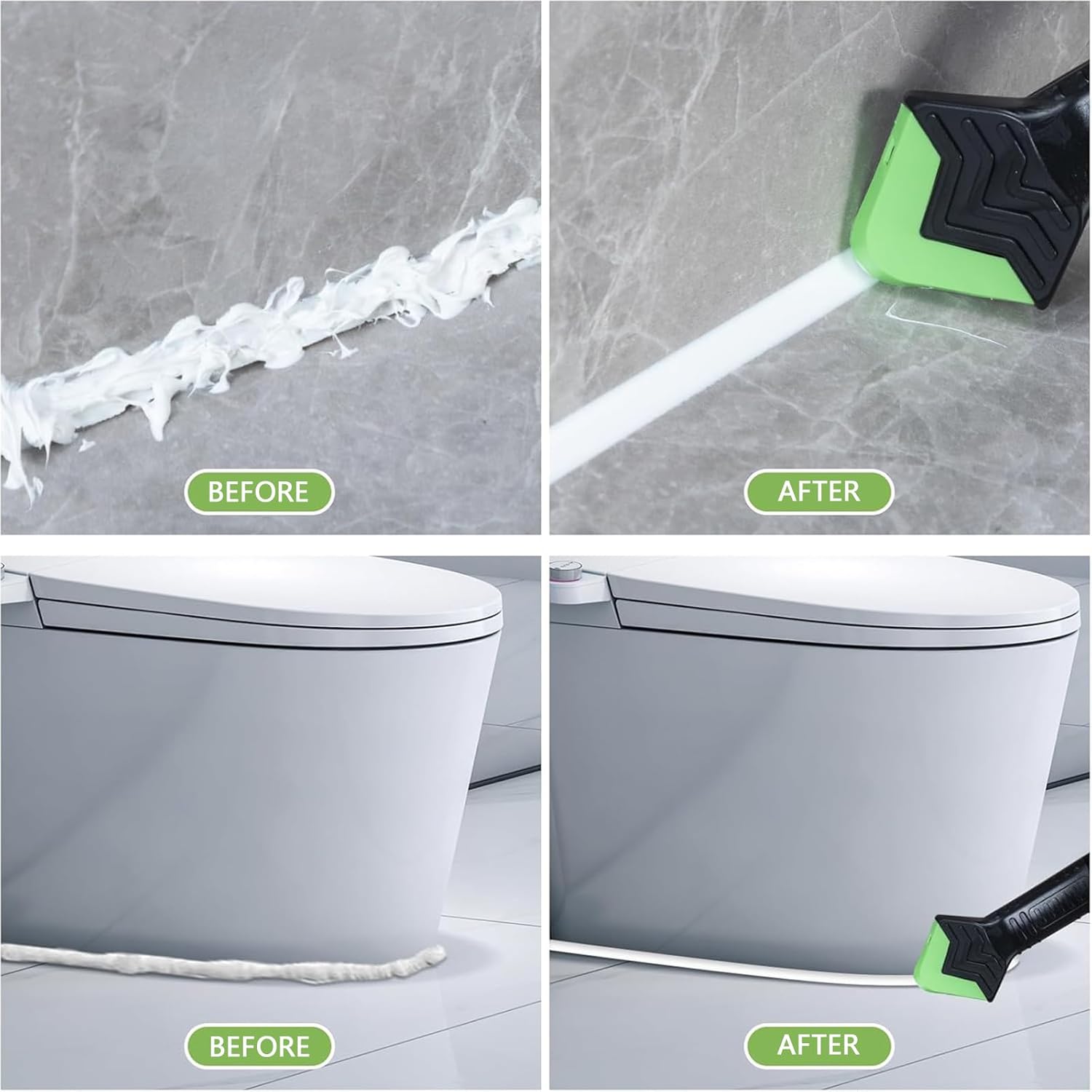 3 in 1 Silicone Caulking Tool  - Bathroom Caulk Siliconized avaliação e preço