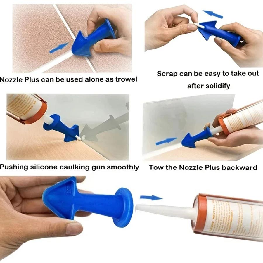 Caulking Tool Set 3PCS Silicon - Bathroom Caulk Siliconized avaliação e preço