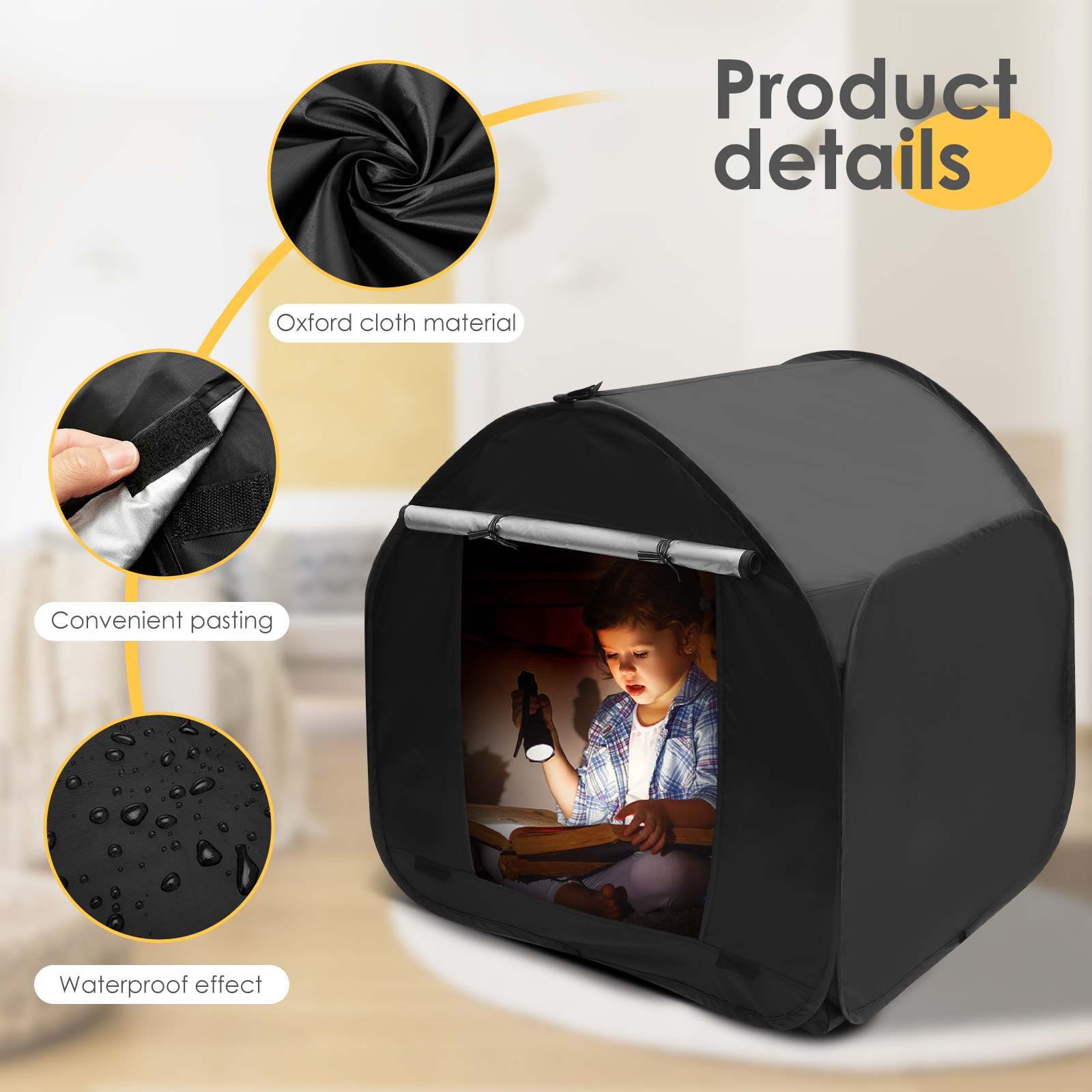 Sensory Tent Foldable Pop Up T - Home Improvement Help avaliação e preço