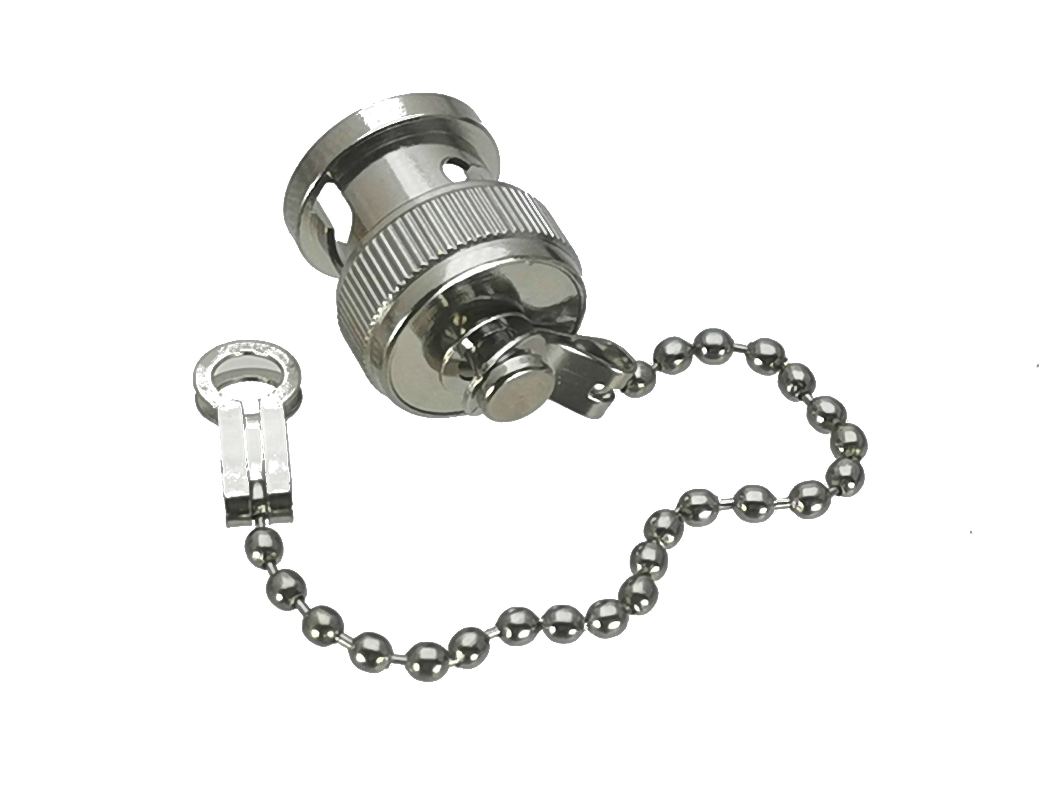 Dust cap with chain for BNC fe - Wire Connector Cap avaliação e preço