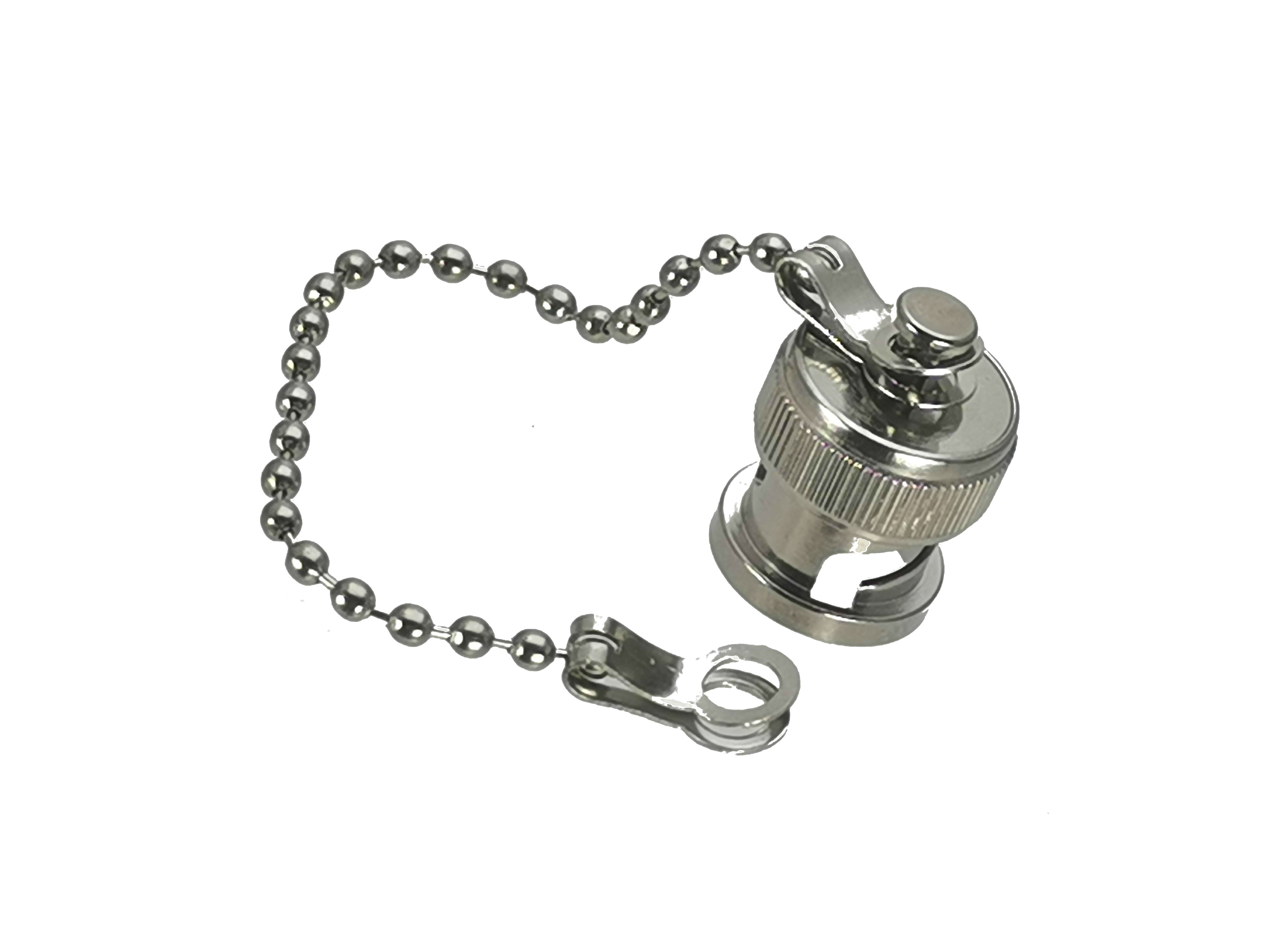 Dust cap with chain for BNC fe - Wire Connector Cap avaliação e preço