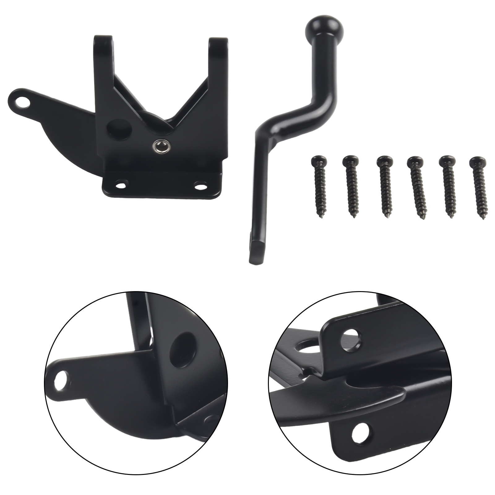 Bolt Door Latch Locking Carbon - Home Improvement Fence avaliação e preço