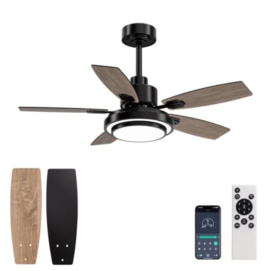 Ceiling Fans with Lights and R - Ceiling Fan Mount avaliação e preço