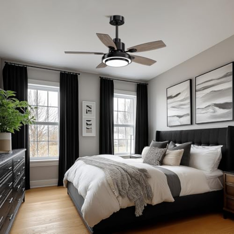 Ceiling Fans with Lights and R - Ceiling Fan Mount avaliação e preço