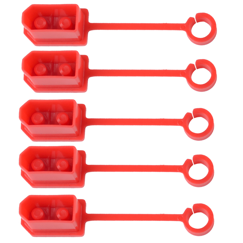 10PCS/lot Red Orange XT60 Plug - Wire Connector Cap avaliação e preço