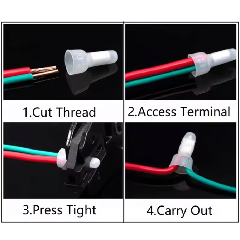 120/100Pcs Closed End Crimp Ca - Wire Connector Cap avaliação e preço