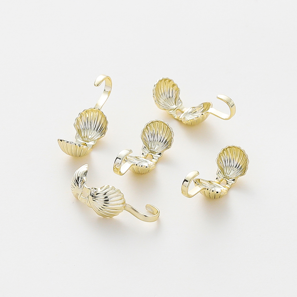 20Pcs 14K/18K Gold Color Plate - Wire Connector Cap avaliação e preço