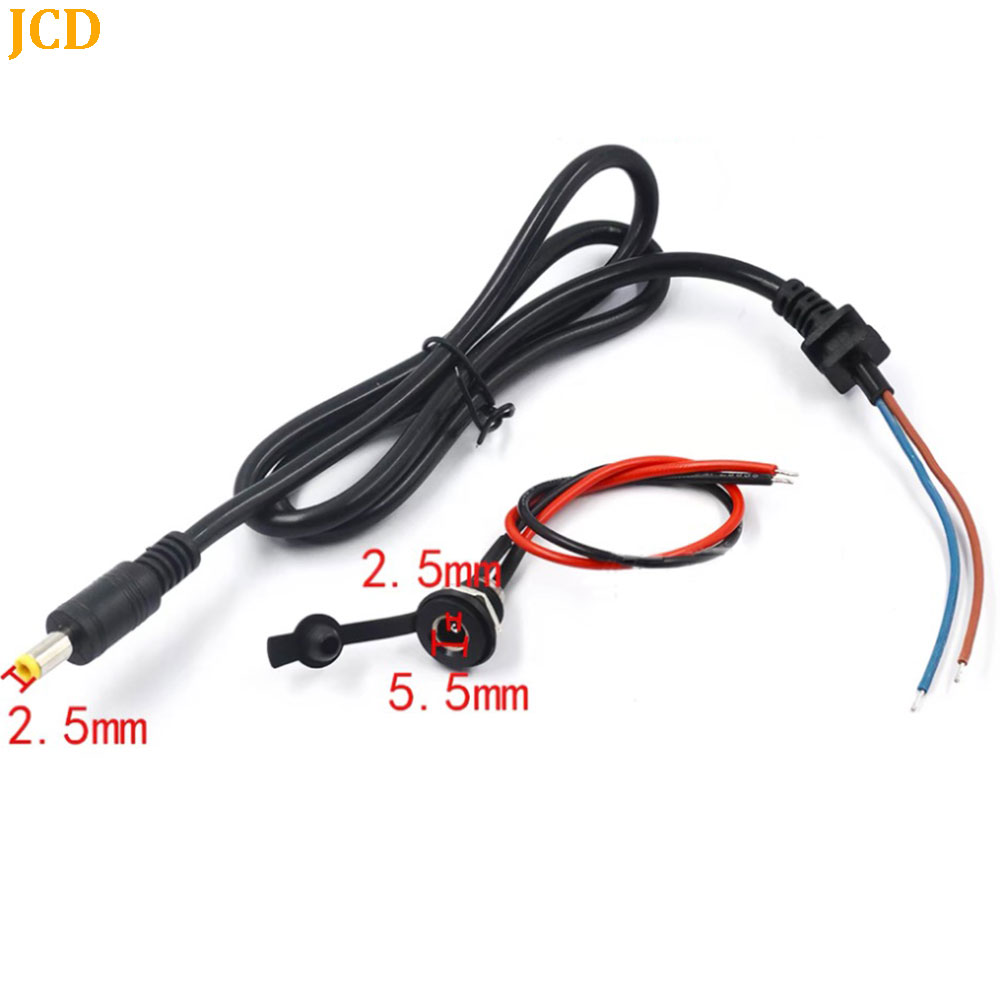 1PC DC Power Male Female Jack  - Wire Connector Cap avaliação e preço