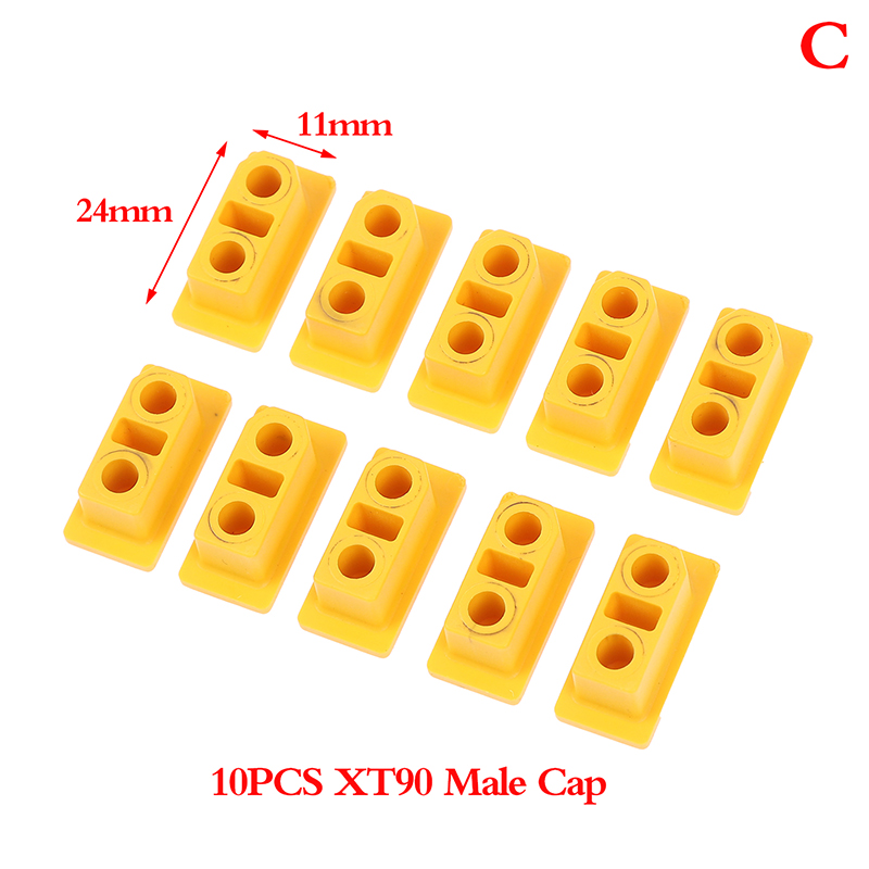 10PCS XT60 XT90 T Plug Male Fe - Wire Connector Cap avaliação e preço
