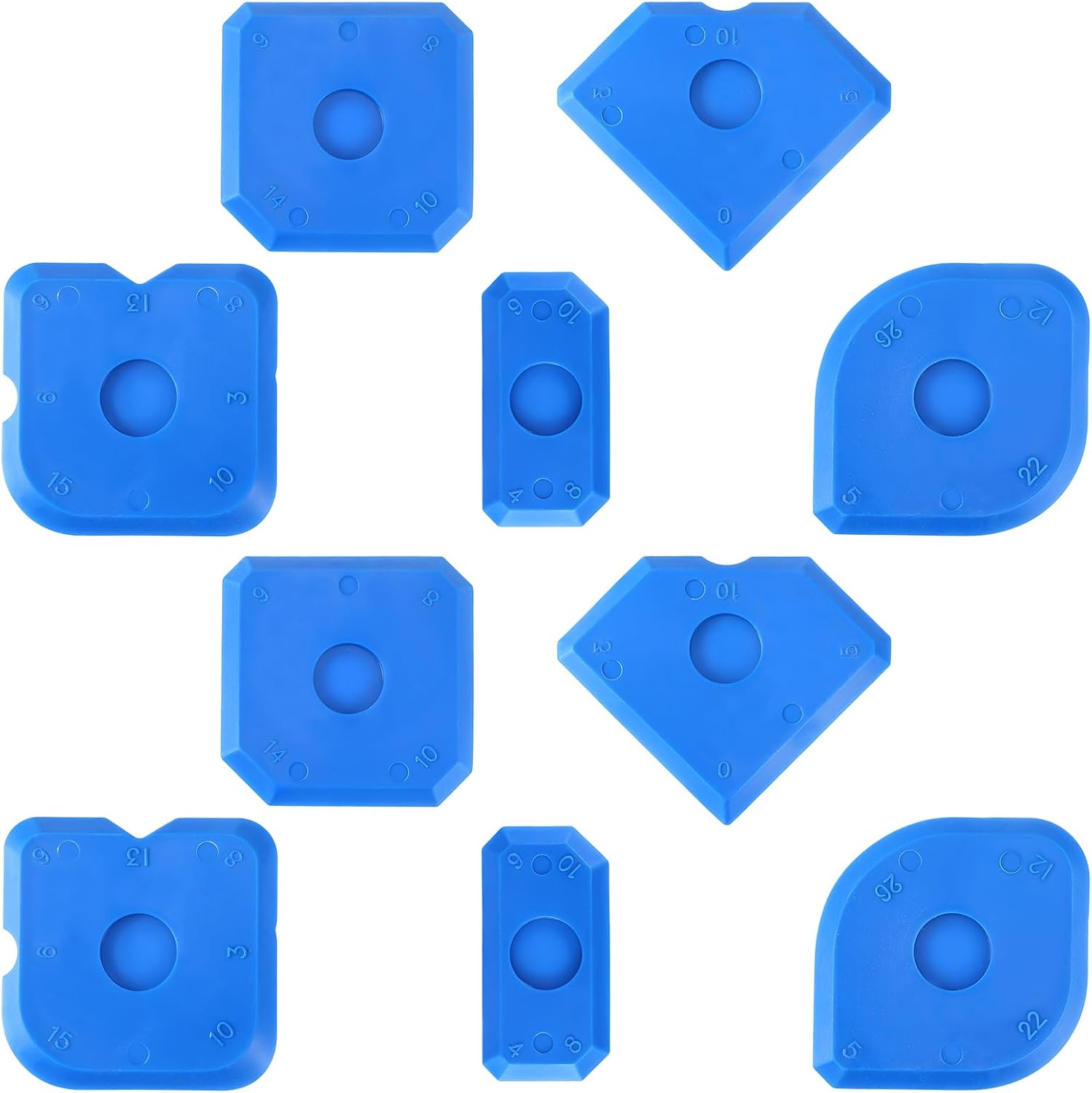 10 Pcs Silicone Caulking Tool  - Bathroom Caulk Siliconized avaliação e preço