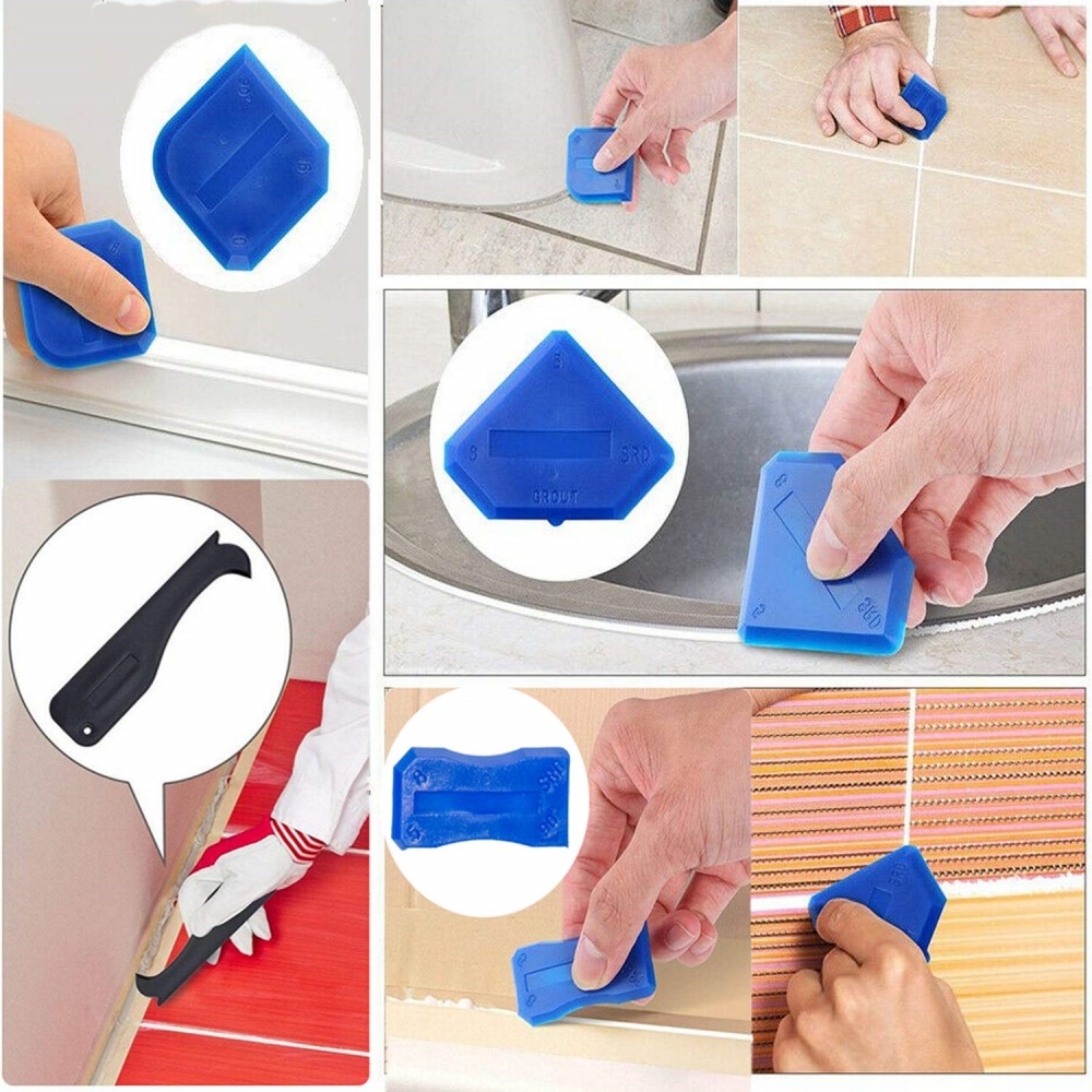 10 pcs Silicone Caulking Tool  - Bathroom Caulk Siliconized avaliação e preço