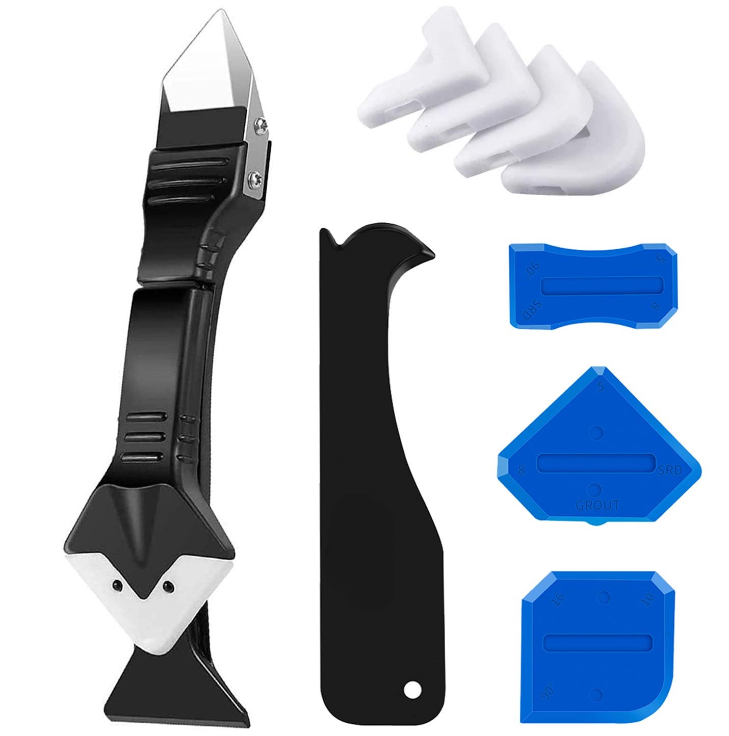 Silicone Caulking Tool Kit，Gla - Bathroom Caulk Siliconized avaliação e preço
