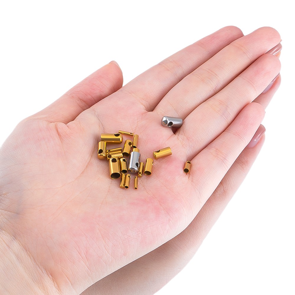 20pcs No Fade Stainless Steel  - Wire Connector Cap avaliação e preço