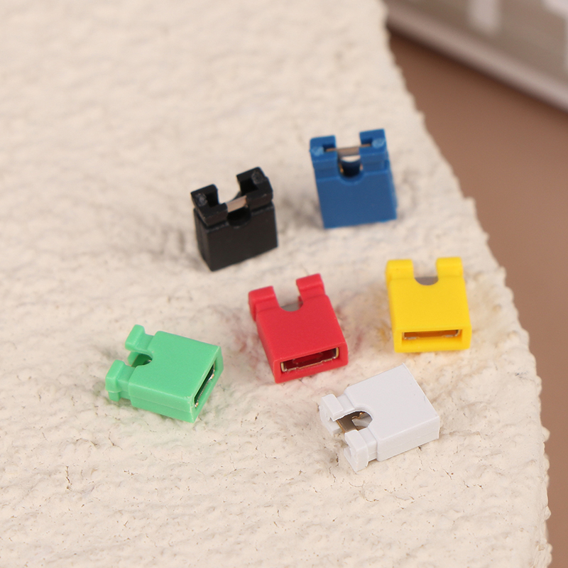 New 100PCS Pitch Jumper Shorte - Wire Connector Cap avaliação e preço