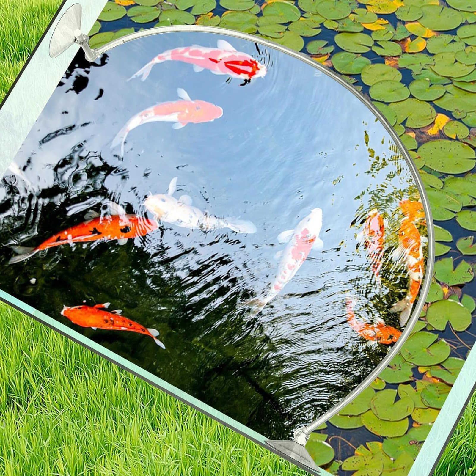 Floating Plant Fence for Fish  - Home Improvement Fence avaliação e preço
