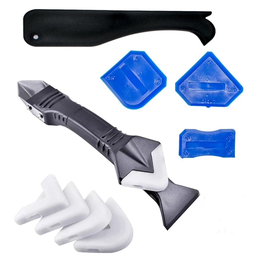 Silicone Caulking Tool Kit，Gla - Bathroom Caulk Siliconized avaliação e preço