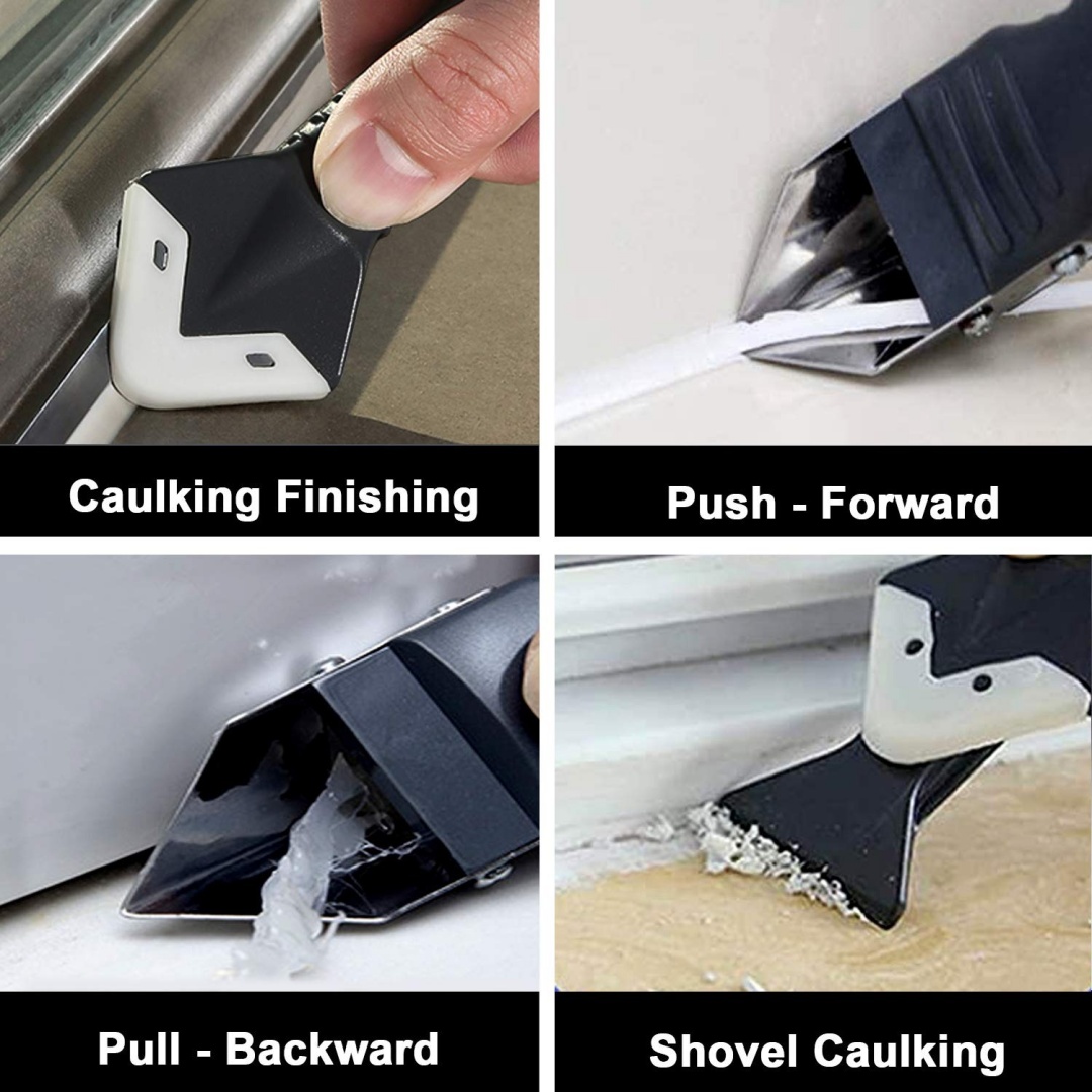 Silicone Caulking Tool Kit，Gla - Bathroom Caulk Siliconized avaliação e preço