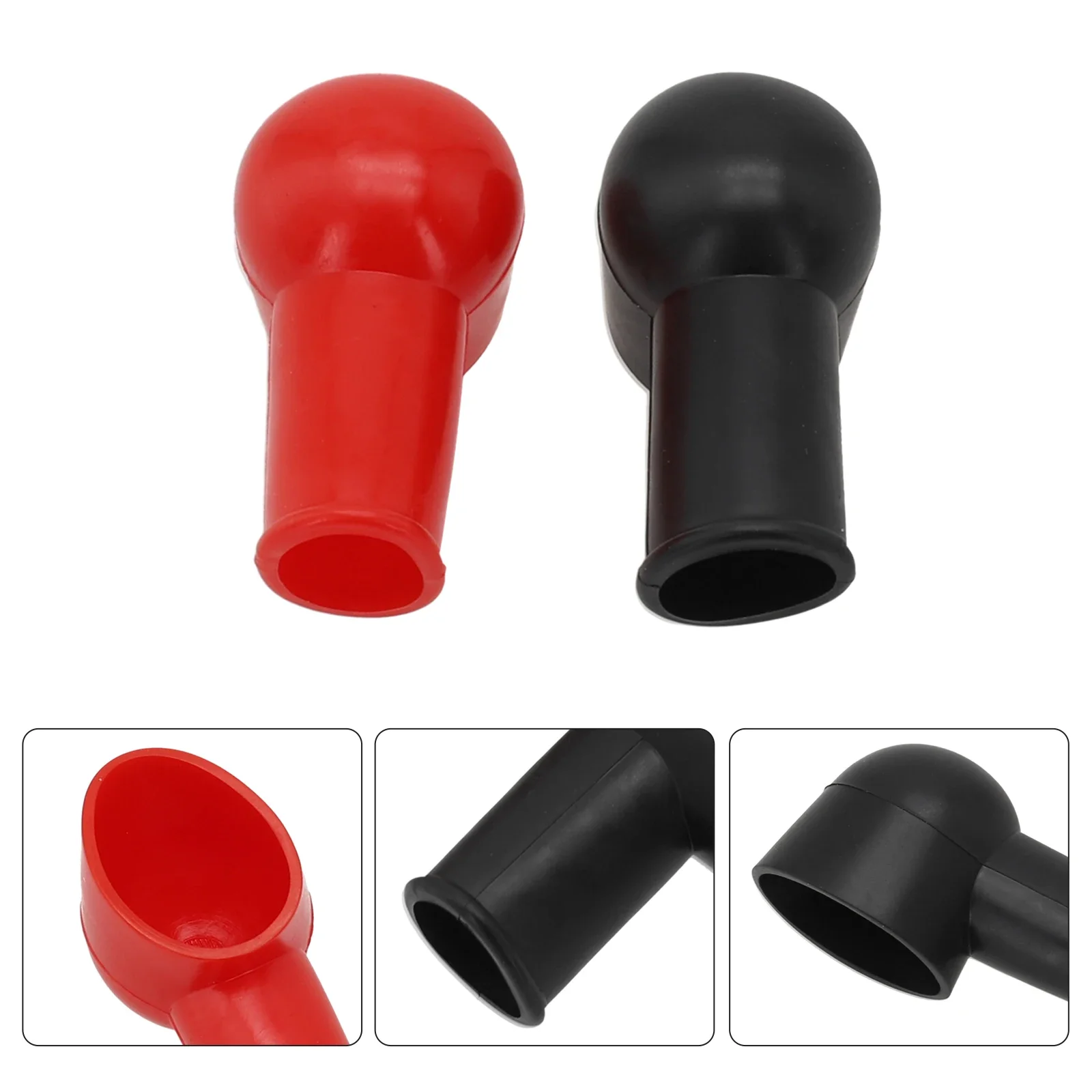 1 Pair Batteries Terminal Insu - Wire Connector Cap avaliação e preço